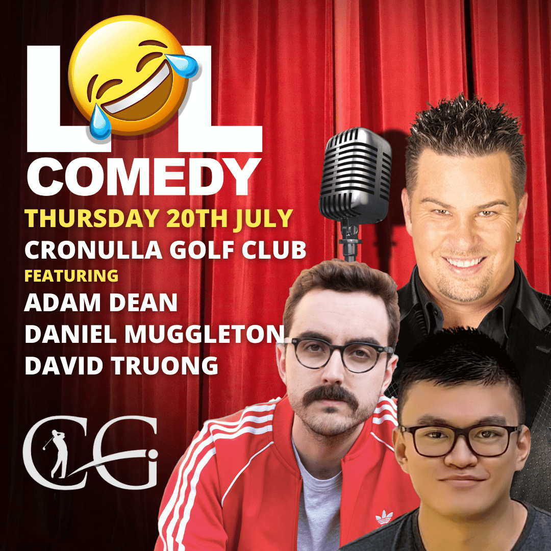 LOL Comedy @ Cronulla Golf – 20th July 23 - LOL Comedy